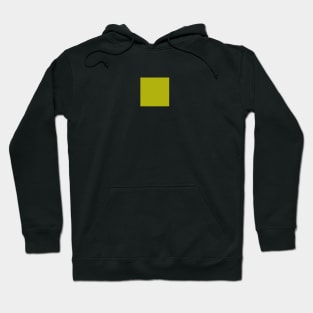 Minimalist colorful yellowish green color decor. Hoodie